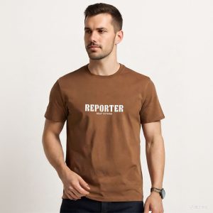 Reporter-T-Shirt-Brown-Edition